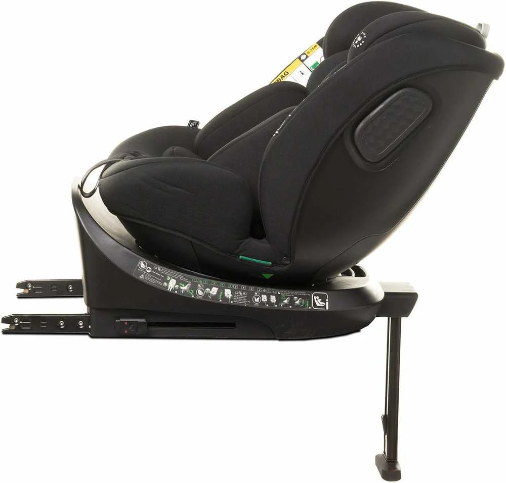 4Baby autokėdutė ENZO-FIX 40-150CM juoda I-SIZE