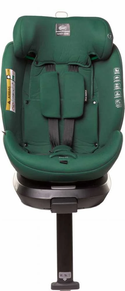 4Baby autokėdutė ENZO-FIX 40-150CM žalia I-SIZE