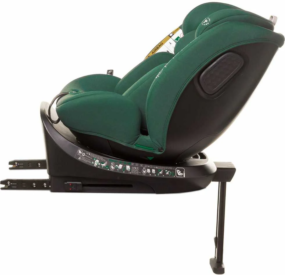 4Baby autokėdutė ENZO-FIX 40-150CM žalia I-SIZE