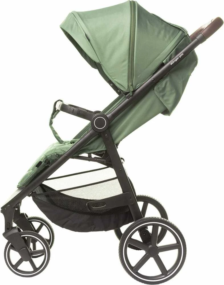 4Baby 4 BABY vežimėlis STINGER XXIV OLIVE