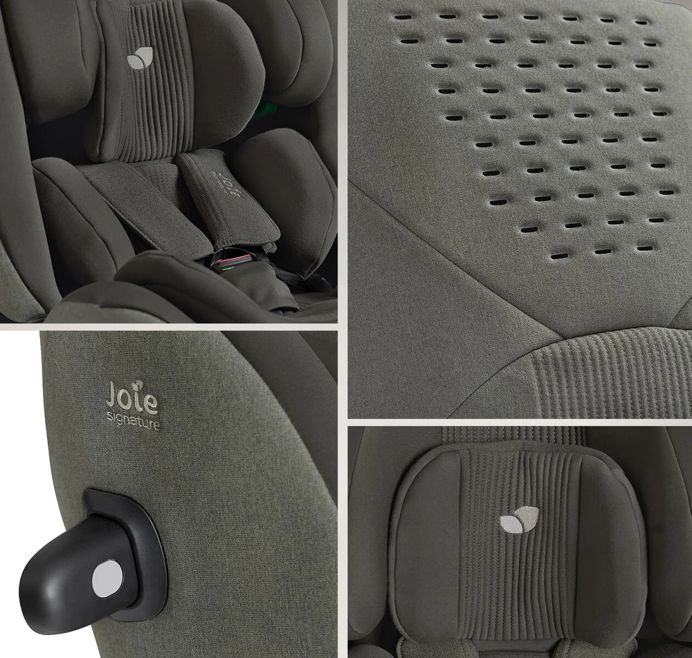 Automobilinė kėdutė Joie i-Spin XL,  40-150 cm, ~0-36 kg, Žalsvai pilka