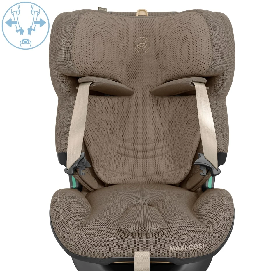 Automobilinė kėdutė Maxi-Cosi Emerald 360 Pro, su IsoFix, 40–150 cm, rudos spalvos