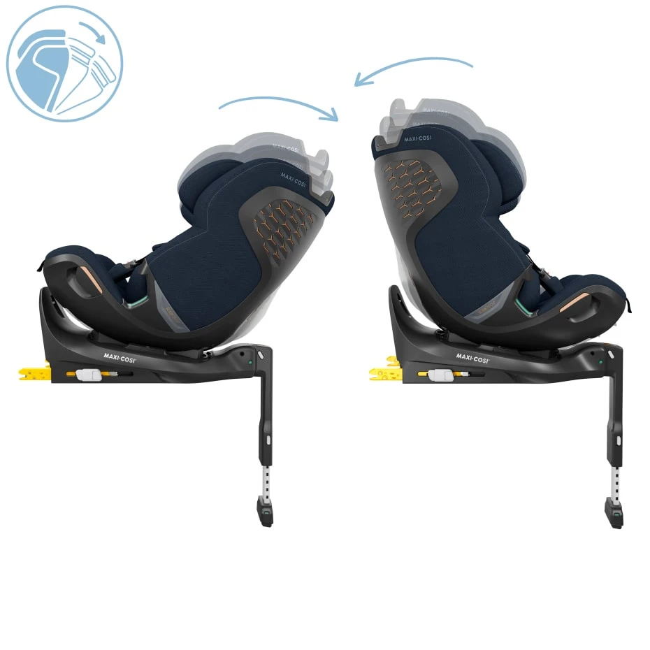 Automobilinė kėdutė Maxi-Cosi Emerald 360 Pro, su IsoFix, 40–150 cm, tamsiai mėlynos spalvos