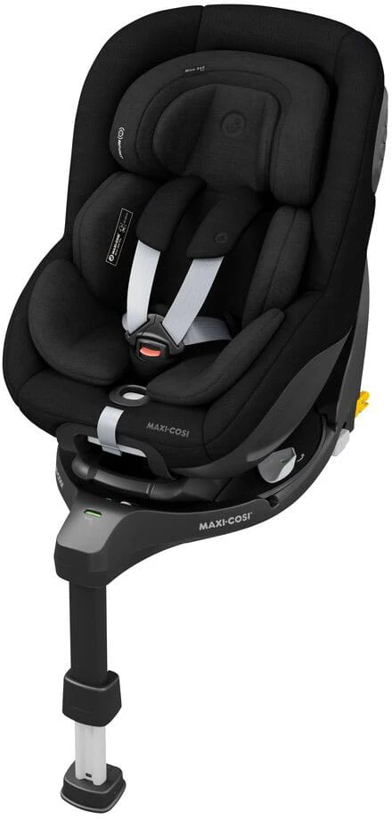 Automobilinė kėdutė Maxi-Cosi Mica 360 Pro, su i-Size, 0-18 kg (40-105 cm), juodos spalvos