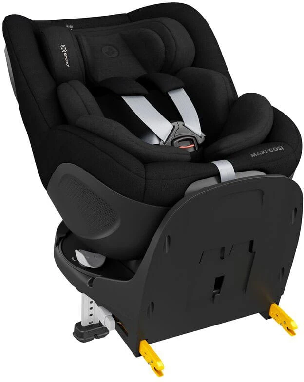 Automobilinė kėdutė Maxi-Cosi Mica 360 Pro, su i-Size, 0-18 kg (40-105 cm), juodos spalvos