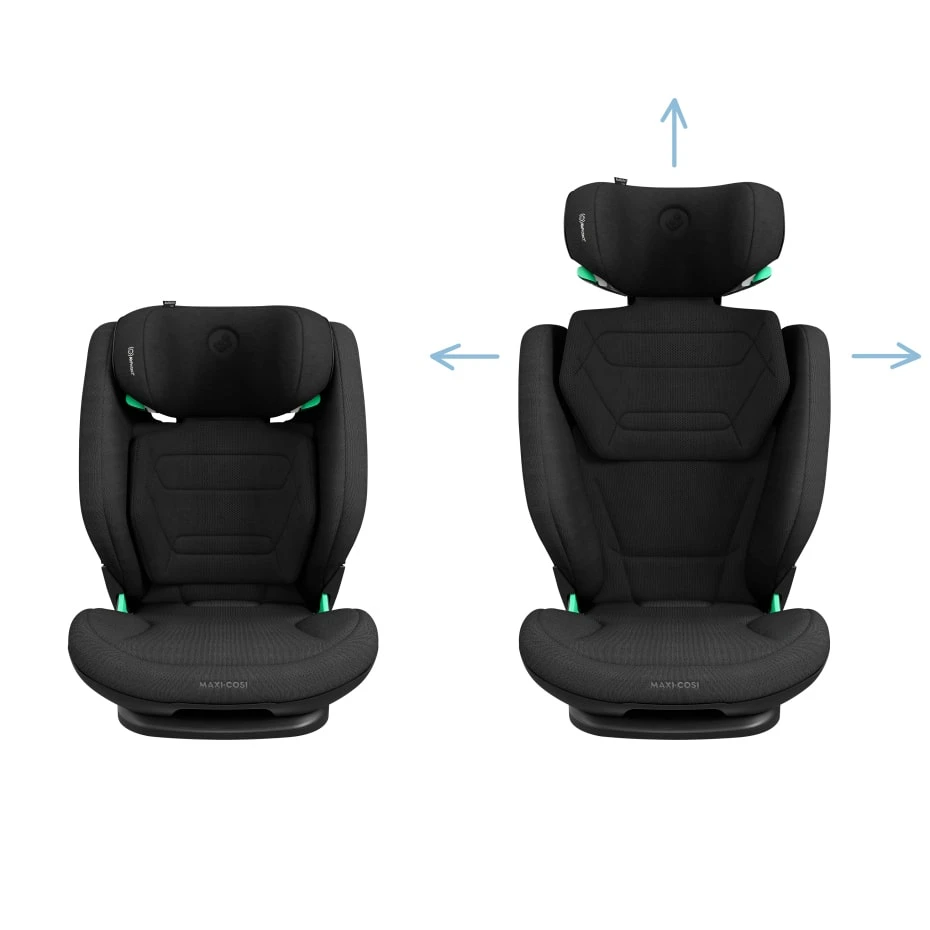 Automobilinė kėdutė Maxi-Cosi RodiFix Pro² i-Size, 15-36 kg, juodos spalvos