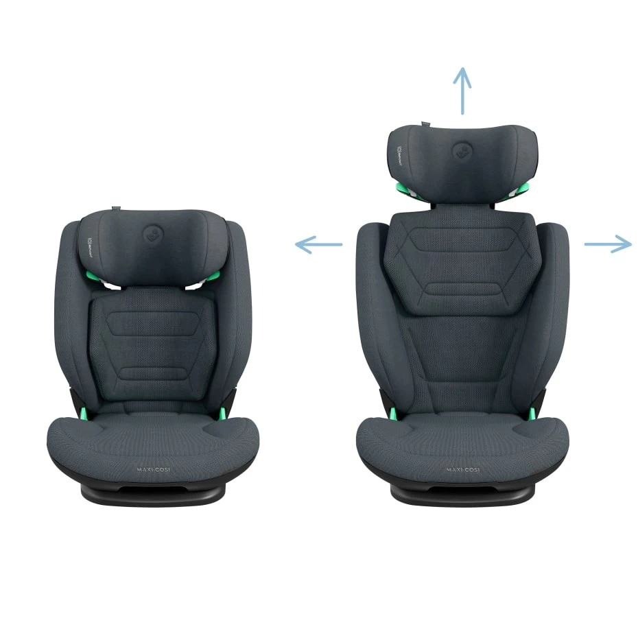 Automobilinė kėdutė Maxi-Cosi RodiFix Pro² i-Size, 15-36 kg, tamsiai pilkos spalvos
