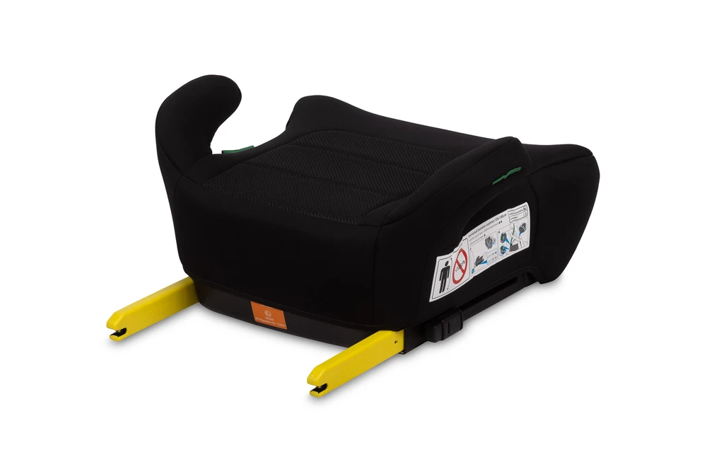 Automobilinė kėdutė-paaukštinimas Caretero Jaguar i-Size, 125-150 cm, juodos spalvos
