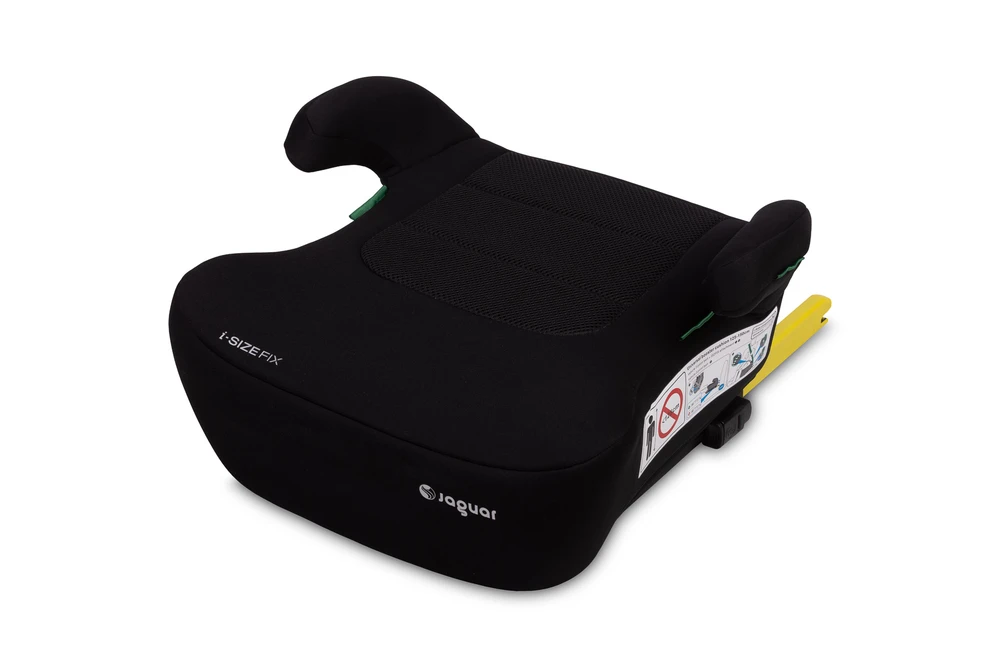 Automobilinė kėdutė-paaukštinimas Caretero Jaguar i-Size, 125-150 cm, juodos spalvos