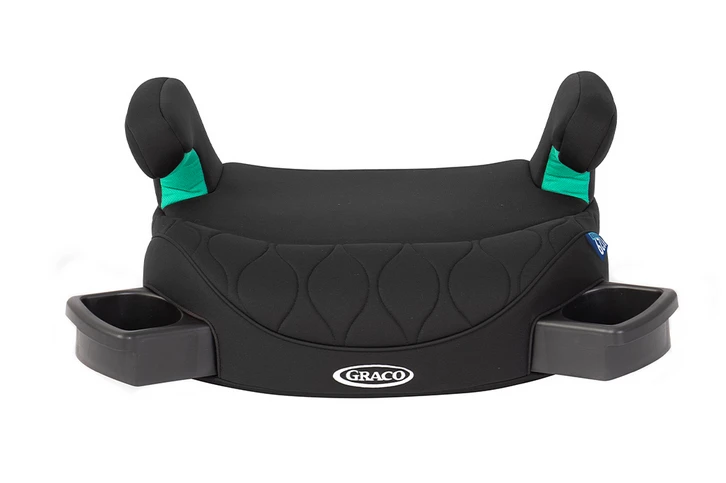 automobilinė kėdutė-paaukštinimas Graco Booster Max R129 su IsoFix, spalva: juoda (137-150 cm)