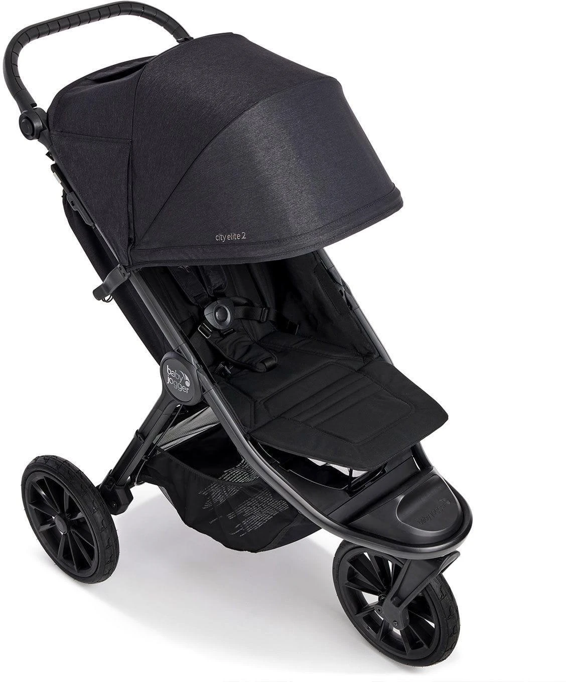 Baby Jogger City Elite 2 - vežimėlis | Prabangi juoda