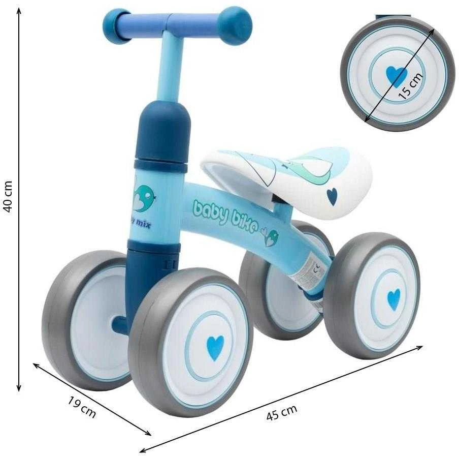 Baby Mix Baby Bike Fruit žalia