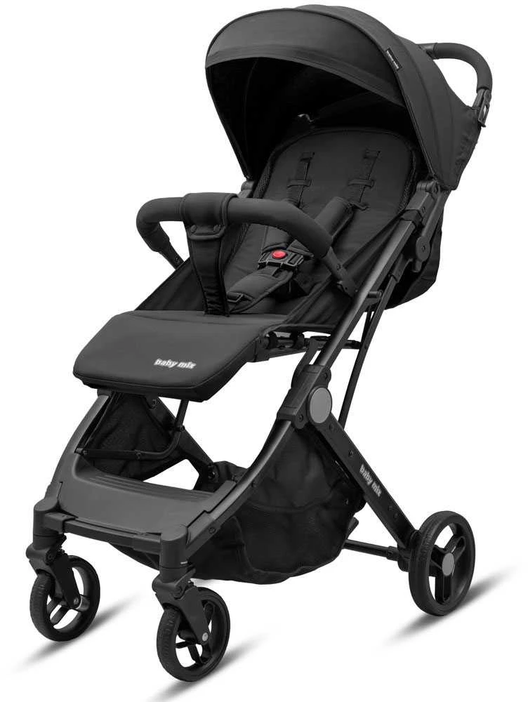 Sportinis vežimėlis Bimelo Baby Mix itin lengvas juodas