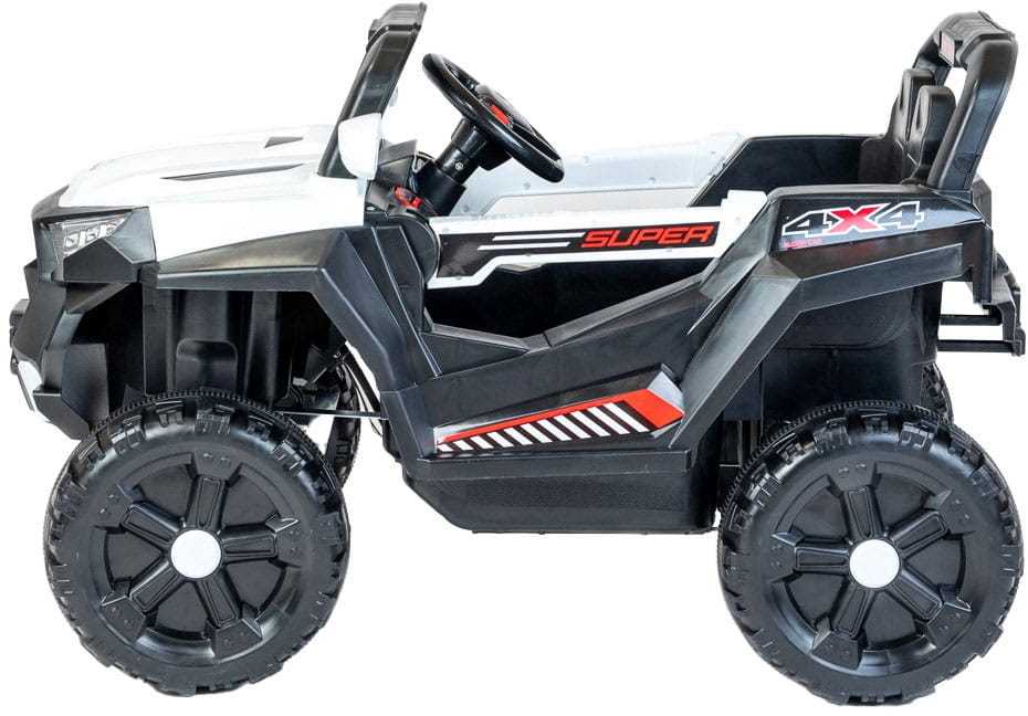 Elektromobilis Buggy Baby Mix Space baltas