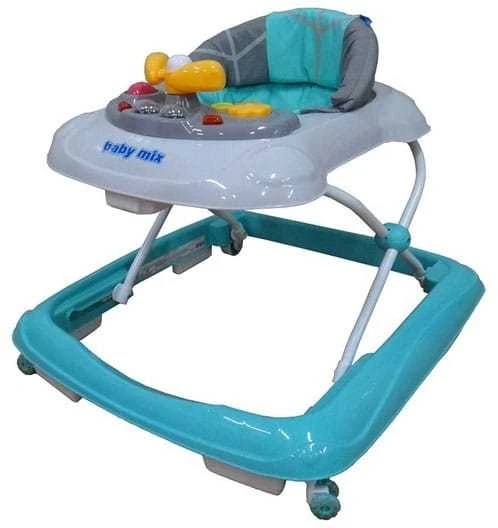 BABY MIX OSK-J-888E Walker garso skydelis, mėtų pilka 39122