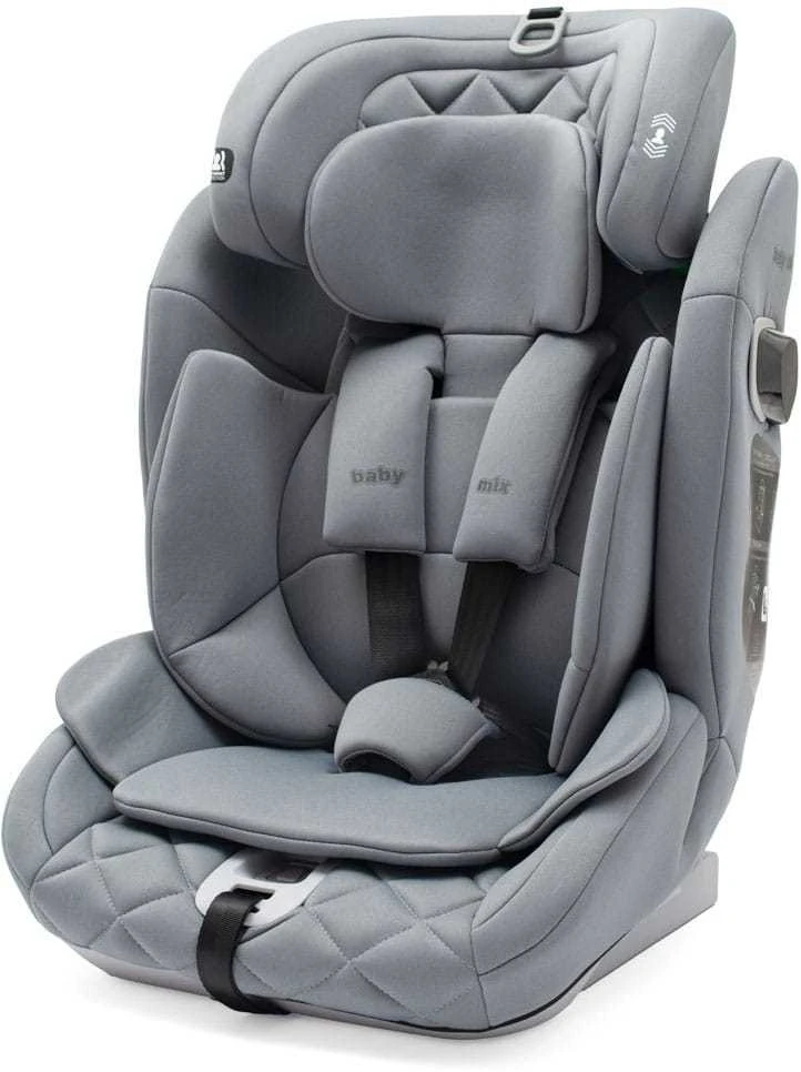 Automobilinė kėdutė BABY MIX HERO PRO I-SIZE 2026 pilka