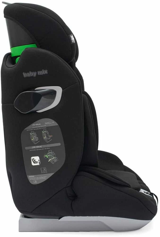 Automobilinė kėdutė BABY MIX HERO PRO I-SIZE 2026 juoda