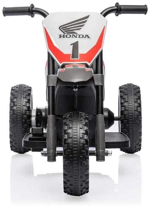 Elektrinis motociklas Baby Mix Honda CRF 450R pilkos spalvos