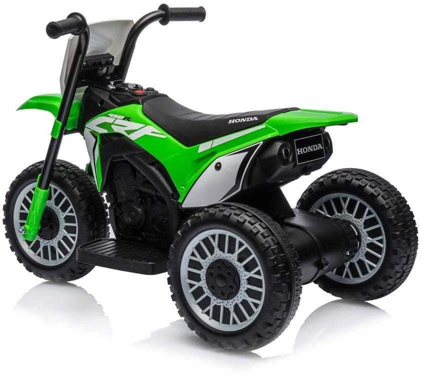 Elektrinė motociklas Baby Mix Honda CRF 450R žalia