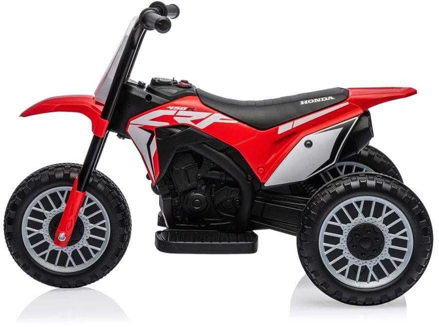 Elektrinė motociklas Baby Mix Honda CRF 450R raudonas