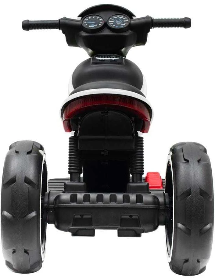 Baby Mix POLICE elektrinis baltas motociklas