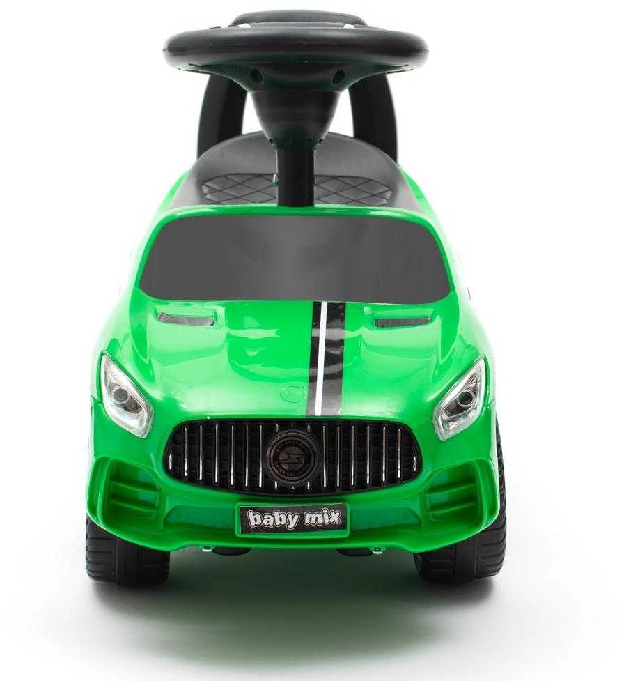Baby Mix RACER žalias kūdikio supamas žaislas su garsais