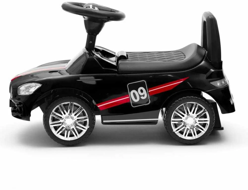 BABY MIX 45832 Vaikiškas žaislas su garsu RACER juodas
