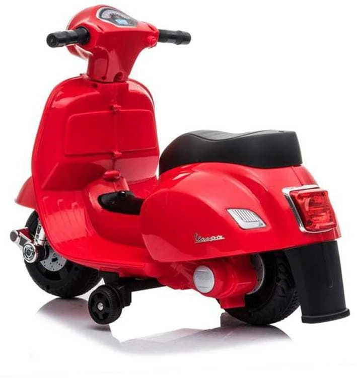 Baby Mix elektrinis vaikų motociklas Vespa raudonas