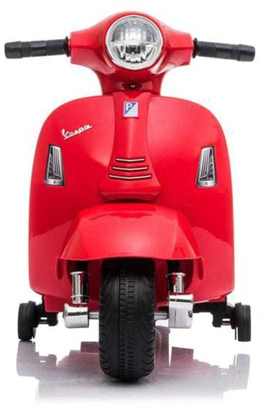 Baby Mix elektrinis vaikų motociklas Vespa raudonas