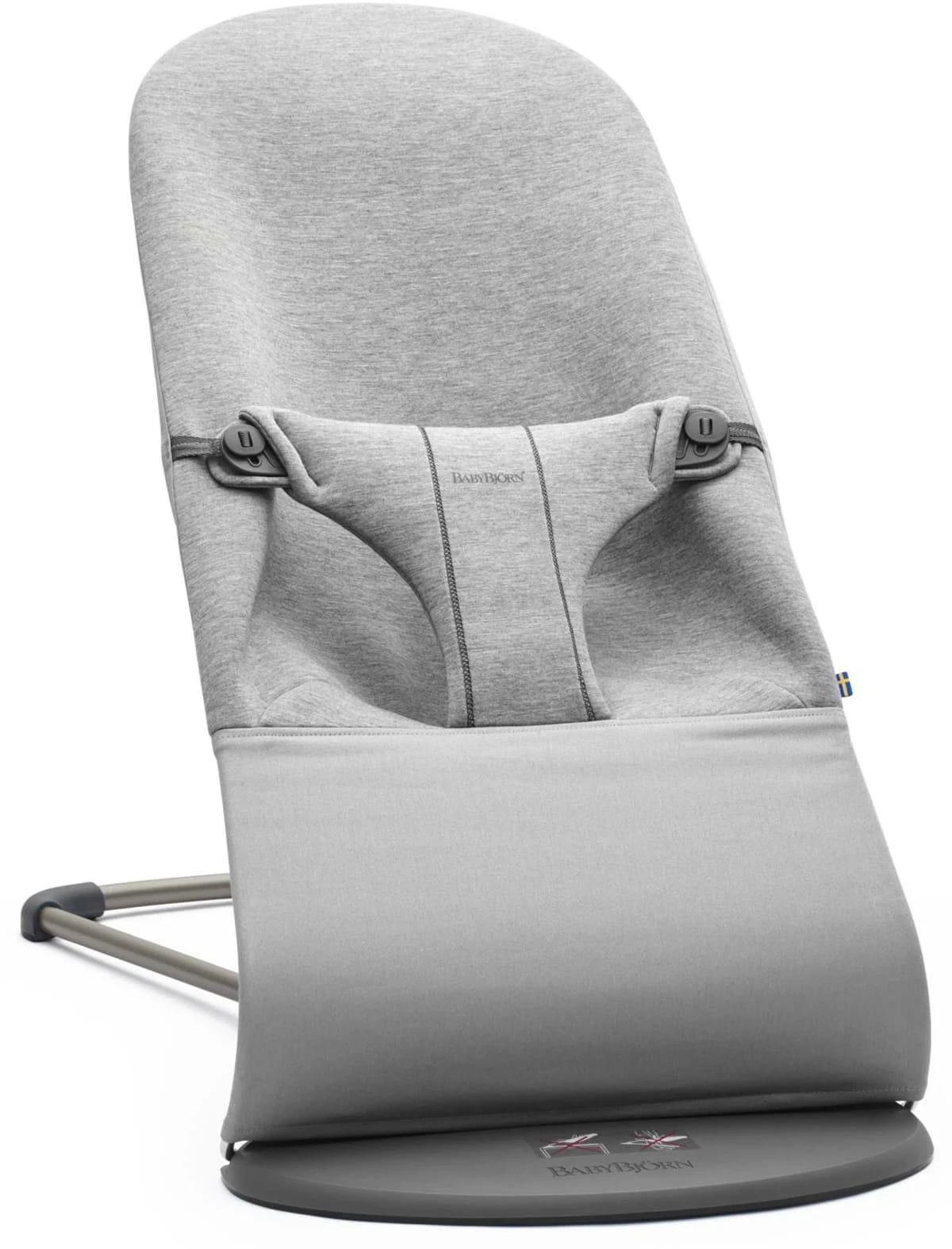 BABYBJÖRN gultukas BLISS 3D Jersey, šviesiai pilkas