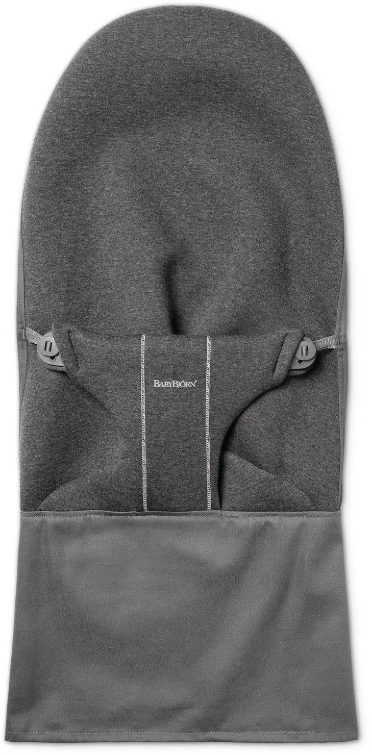 BABYBJORN gultuko audinys BLISS 3D Jersey, charcoal pilkas, 12076 (Nemokamas pristatymas)