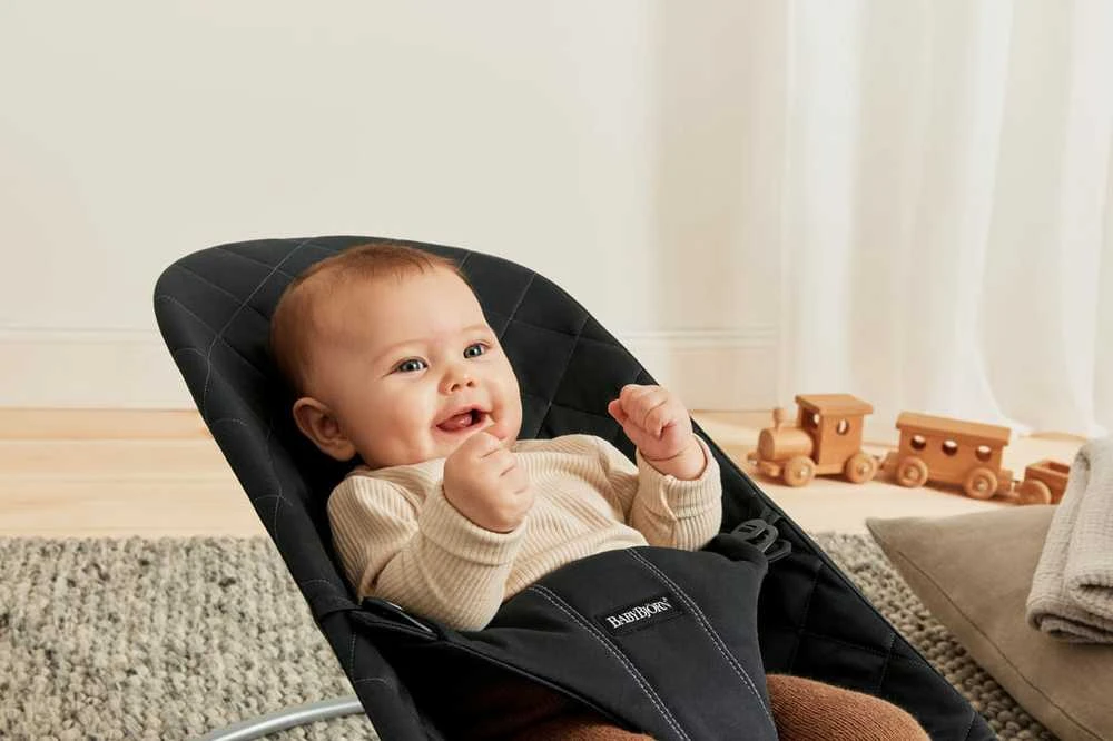 BabyBjorn Bliss - vaikiškas gultas | Austa juoda