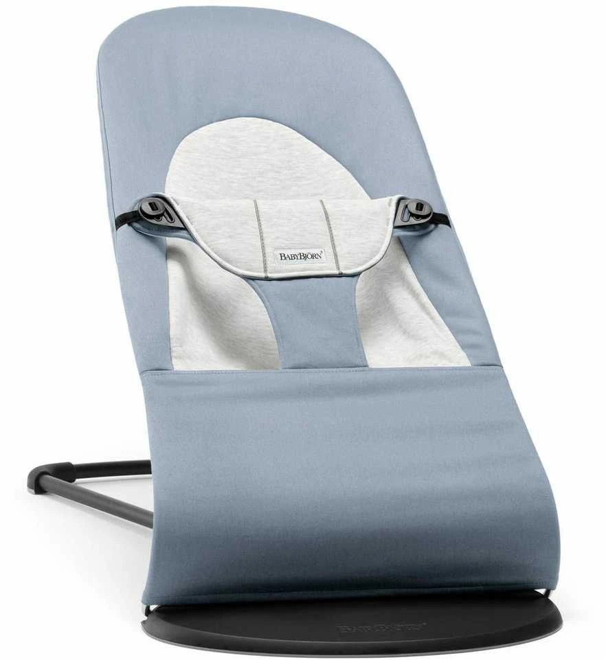 BabyBjörn Bouncer Balance Soft Woven sėdynė, šviesiai smėlio spalvos trikotažas
