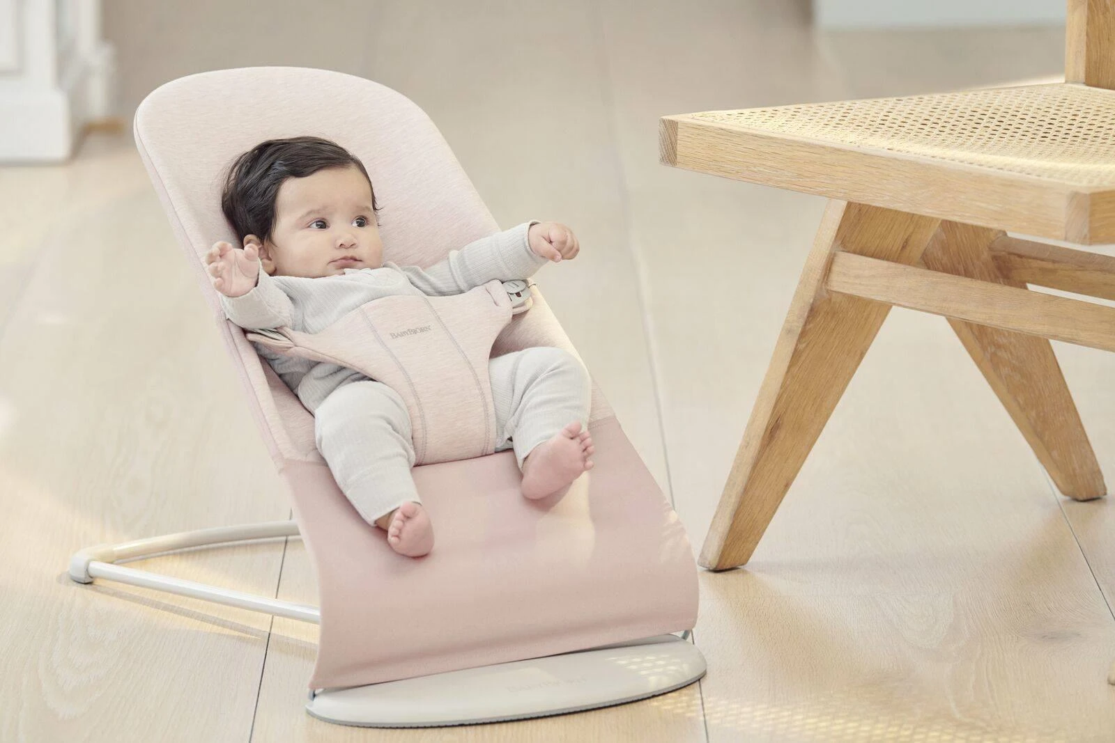 BABYBJORN gultukas BLISS 3D JERSEY, light pink, 006177
