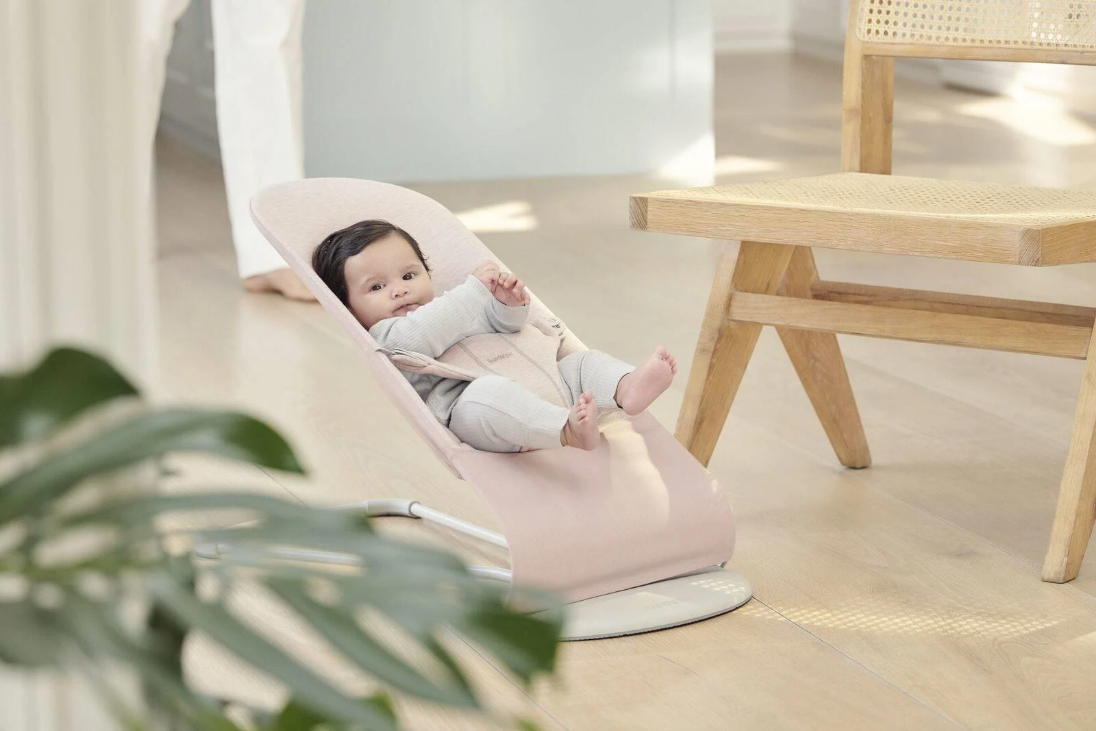 BABYBJORN gultukas BLISS 3D JERSEY, light pink, 006177