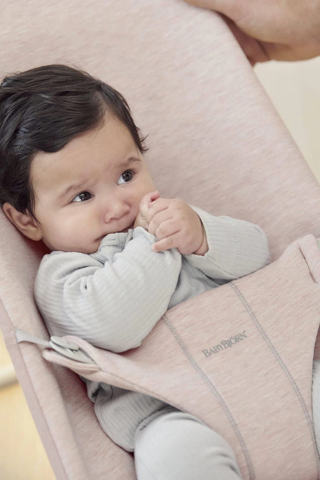 BABYBJORN gultukas BLISS 3D JERSEY, light pink, 006177