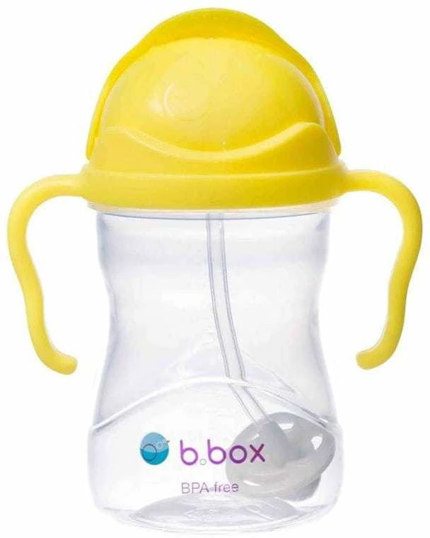 BBOX 240 ml citrinų skonio vandens buteliukas su šiaudeliu, dėžutėje