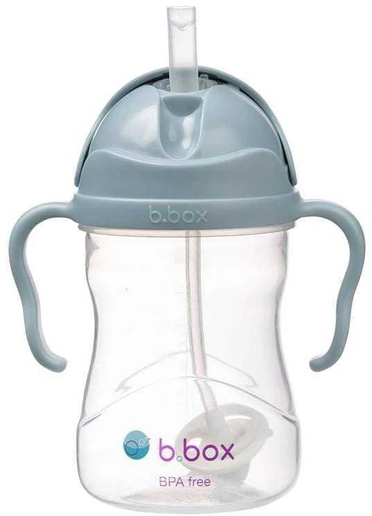 B.BOX BB200208 Vandens butelis su šiaudeliu 240 ml vandenynas
