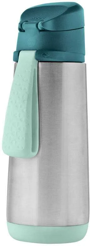 B.BOX BB500907 Termo buteliukas su sportiniu snapeliu 500 ml Emerald Forest