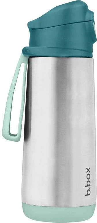 B.BOX BB500907 Termo buteliukas su sportiniu snapeliu 500 ml Emerald Forest