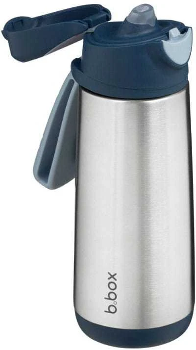 B.BOX BB00878 terminis buteliukas su sportiniu snapeliu 500ml vidurnaktį