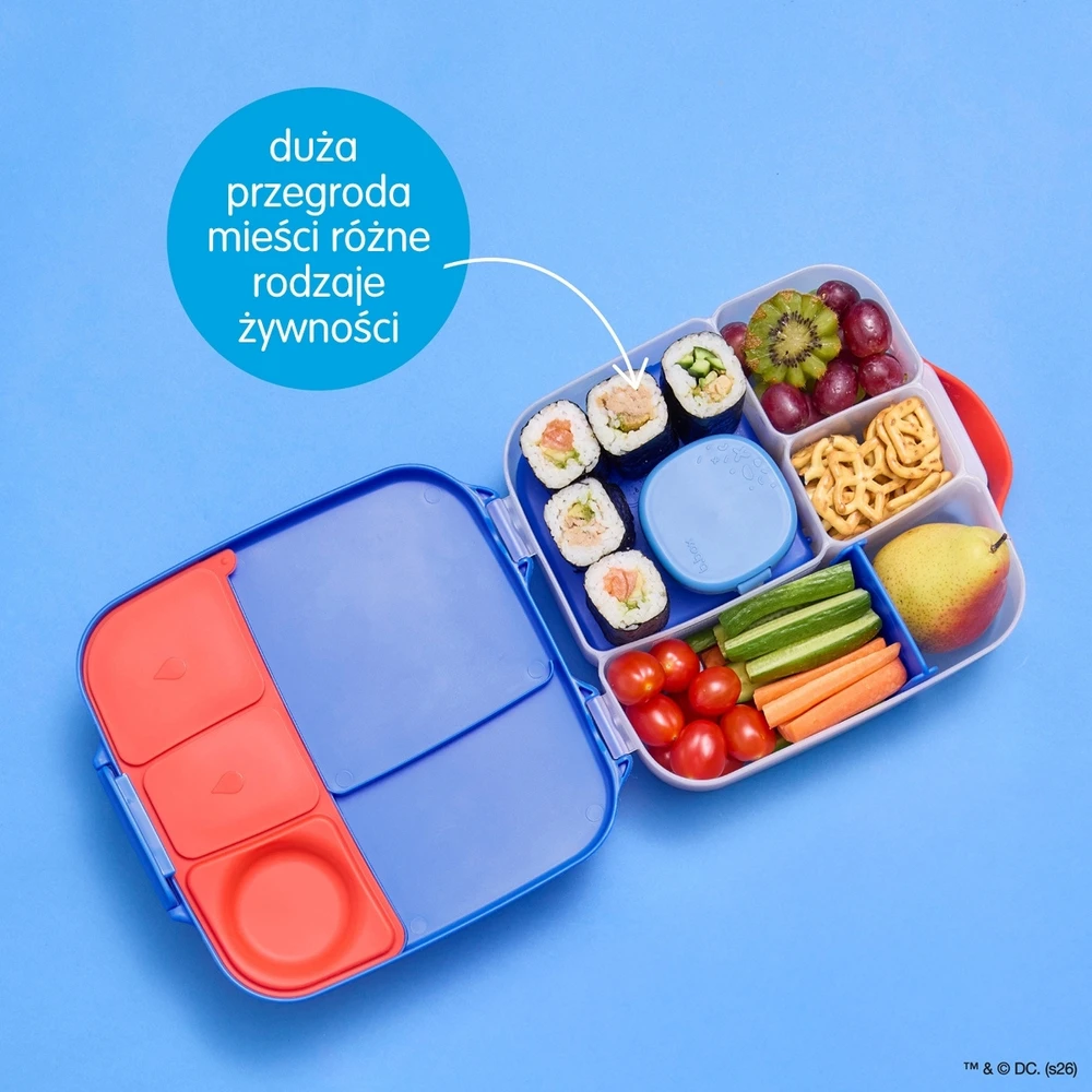 b.box Lunchbox - indas na obiad, lunch | Superman