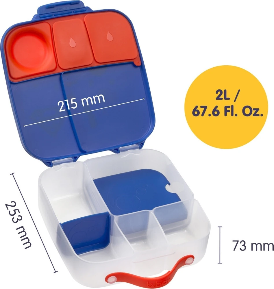 b.box Lunchbox - indas na obiad, lunch | Superman