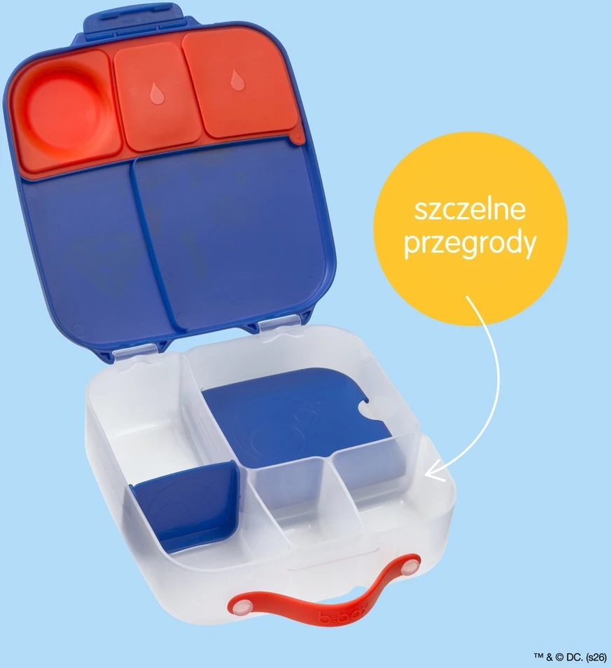 b.box Lunchbox - indas na obiad, lunch | Superman