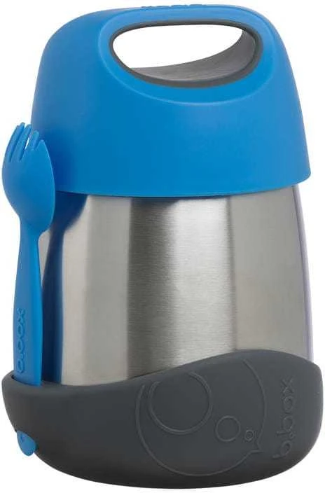 B.BOX - maisto termosas 335 ml, mėlynas skalūno spalvos