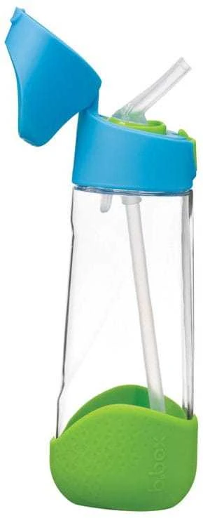 B.BOX BB00220 Tritan vandens butelis su šiaudeliu 600ml Ocean Breeze