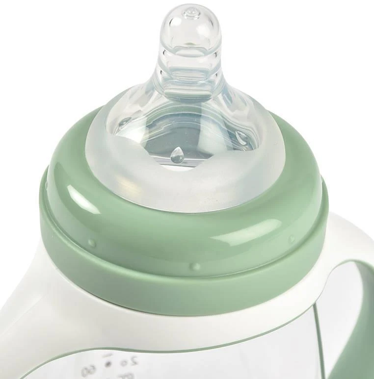 BEABA MOKOMASIS BUTELIUKAS-GERTUVĖ 2IN1, 210 ML, SAGE Žalias