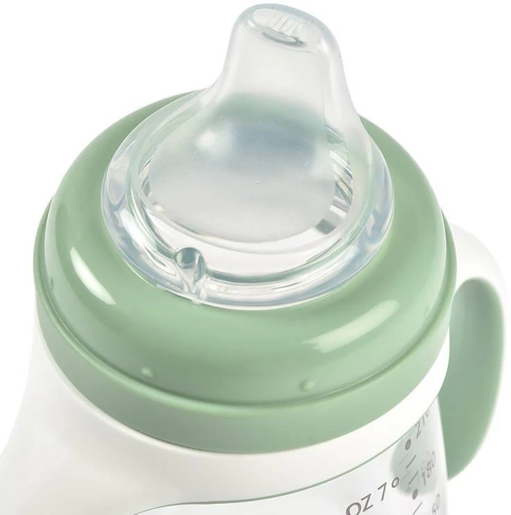 BEABA MOKOMASIS BUTELIUKAS-GERTUVĖ 2IN1, 210 ML, SAGE Žalias
