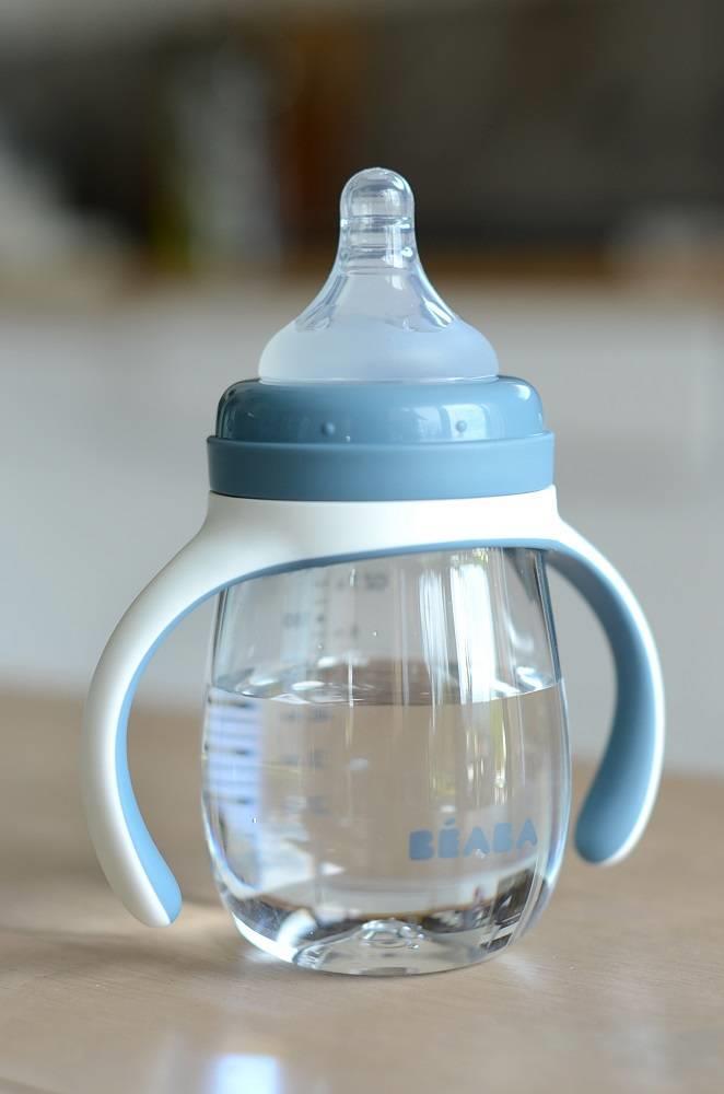 BEABA MOKOMASIS BUTELIUKAS-GERTUVĖ 2IN1, 210 ML, WINDY Mėlynas