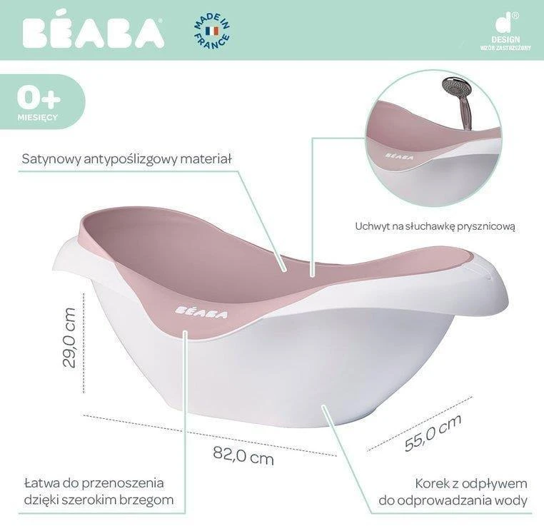 BEABA ERGONIMINĖ VONELĖ CAMELEO, OLD Rožinis